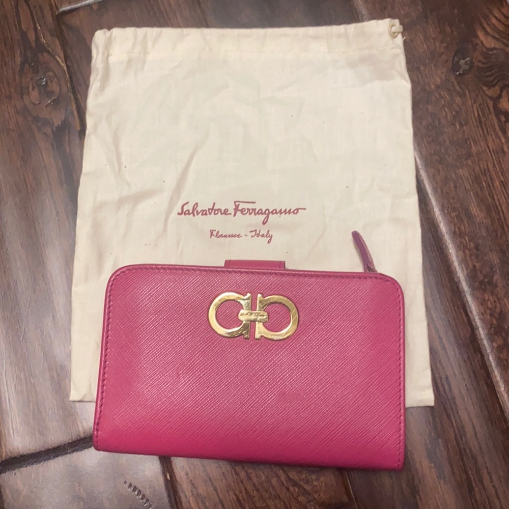 Salvatore Ferragamo Pink Wallet